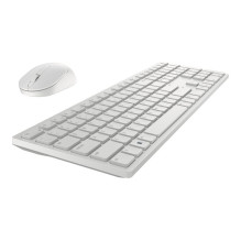 „Dell“ belaidė klaviatūra ir pelė KM5221W Pro, JAV, 2,4 GHz, balta „Dell“ belaidė klaviatūra ir pelė KM5221W Pro, JAV, 2,4 GHz, balta