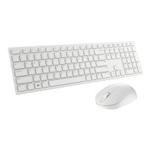 Dell Keyboard and Mouse KM5221W Pro Wireless, US, 2.4 GHz, White