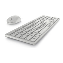 Dell Keyboard and Mouse KM5221W Pro Wireless, RU, 2.4 GHz, White Dell Keyboard and Mouse KM5221W Pro Wireless, RU, 2.4 GHz, White