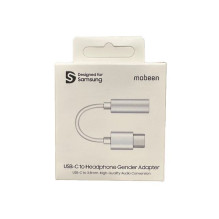 „Samsung GP-TGU023AE“ DAC adapteris USB-C į 3,5 mm mini lizdą, baltas