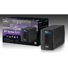 FSP iFP600 Line-interactive UPS 600VA,360W,SCHUKO*2,12V / 7AH*1,LCD VERSION ,230V