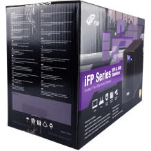 FSP iFP600 Line-interactive UPS 600VA,360W,SCHUKO*2,12V / 7AH*1,LCD VERSION ,230V