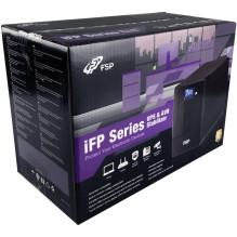 FSP iFP600 Line-interactive UPS 600VA,360W,SCHUKO*2,12V / 7AH*1,LCD VERSION ,230V