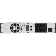 FSP Eufo 2K Rack / Tower Line-interactive 2.000VA 1.800W 8xIEC 4x12V / 9Ah Batterie FSP Eufo 2K Rack / Tower Line-interactive 2.000VA 1.800W 8xIEC 4x12V / 9Ah Batterie