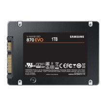 Samsung 870 EVO MZ-77E1T0B - 1 TB SSD - intern - 2.5" (6.4 cm)