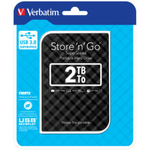 Išorinis kietasis diskas Verbatim Store 'n' Go Portable 2TB Black (53195) Išorinis kietasis diskas Verbatim Store 'n' Go Portable 2TB Black (53195)