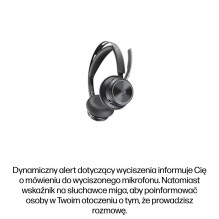 HP Poly Voyager Focus 2-M USB-C-C Headset USB-C / A Adapter Charging Stand HP Poly Voyager Focus 2-M USB-C-C Headset USB-C / A Adapter Charging Stand