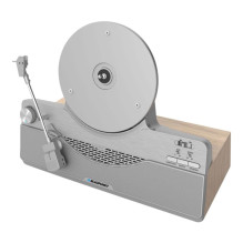 Garso Plokštelė - Blaupunkt VT100SL Automatinis Diržo Variklis Bluetooth 33 / 45 RPM Pilka Garso Plokštelė - Blaupunkt VT100SL Automatinis Diržo Variklis Bluetooth 33 / 45 RPM Pilka