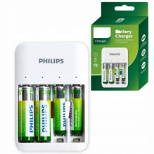 „Philips SCB4013NB“ / 00 2 x 700 mAh AAA baterijos + 2 x 1300 mAh AA baterijos „Philips SCB4013NB“ / 00 2 x 700 mAh AAA baterijos + 2 x 1300 mAh AA baterijos