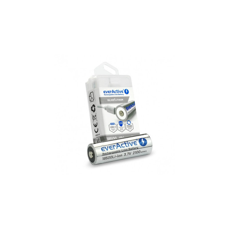 „Everactive“ EV18500-21M ĮKRAKAMA 3,7 V LI-ION 2100 MAH