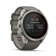 IŠMANUSIS LAIKRODIS FENIX 9 PRO SOLAR / TITANIUM 010-04339-01 GARMIN