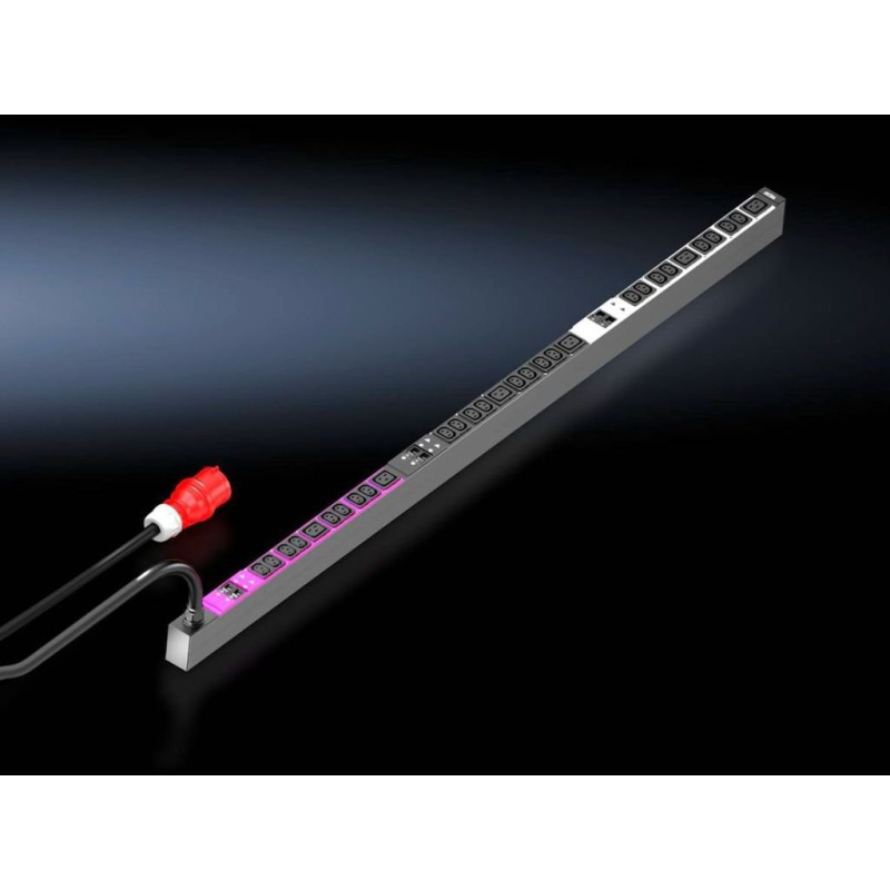 Maitinimo juosta Rittal Rittal 7979.137 maitinimo paskirstytuvas PDU 30 x tinklo lizdas 0U Black