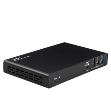 USB-C jungčių stotelė - Lindy 43425 susitikimų kambario stotelė, 2× 4K HDMI, 100 W PD, juoda USB-C jungčių stotelė - Lindy 43425 susitikimų kambario stotelė, 2× 4K HDMI, 100 W PD, juoda