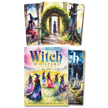 Orakulo kortų kaladė - Llewellyn Witch Whispers Oracle Cards, 40 kortelių, knyga anglų kalba Orakulo kortų kaladė - Llewellyn Witch Whispers Oracle Cards, 40 kortelių, knyga anglų kalba