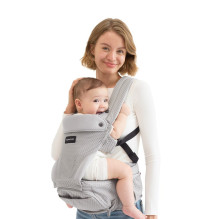 Kūdikio nešioklė - Momcozy Air Mesh juosmens sėdynė pilka 5-36 mėn. 20 kg 800 g