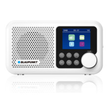 Garso įranga - Blaupunkt DR8WH Nešiojama radijo stotis Bluetooth DAB+ Balta Garso įranga - Blaupunkt DR8WH Nešiojama radijo stotis Bluetooth DAB+ Balta