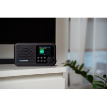 Garso įranga - Blaupunkt DR8BK Nešiojama radijo stotis DAB+, Bluetooth, USB įkrovimas juoda