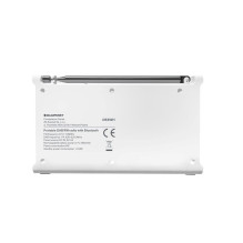 Garso įranga - Blaupunkt DR3WH Nešiojama radijo stotis DAB+, Bluetooth, LCD balta Garso įranga - Blaupunkt DR3WH Nešiojama radijo stotis DAB+, Bluetooth, LCD balta