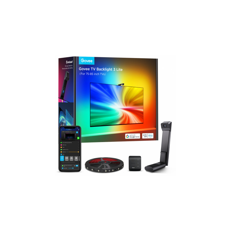„Govee H6099“ televizoriaus foninis apšvietimas 3 „Lite 75–85“