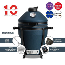 Kamado Bono MINIMO EVO 16 Grill, blue, 41 cm Kamado Bono MINIMO EVO 16 Grill, blue, 41 cm