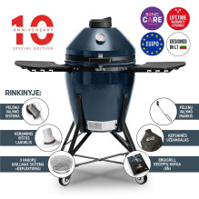 Grilis Kamado Bono MEDIA EVO 22, mėlyna, 56 cm Grilis Kamado Bono MEDIA EVO 22, mėlyna, 56 cm