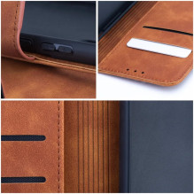 Dėklas Tender Book Samsung A165 A16 4G / A166 A16 5G rudas Dėklas Tender Book Samsung A165 A16 4G / A166 A16 5G rudas