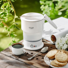 Silicone kettle ADLER AD 1377w White Silicone kettle ADLER AD 1377w White