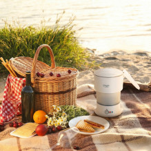 Silicone kettle ADLER AD 1377w White Silicone kettle ADLER AD 1377w White