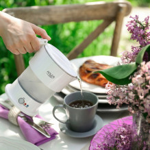 Silicone kettle ADLER AD 1377w White Silicone kettle ADLER AD 1377w White