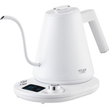 Elektrinis virdulys ADLER AD 1349w su ilgu snapeliu 1.0L Baltas Elektrinis virdulys ADLER AD 1349w su ilgu snapeliu 1.0L Baltas