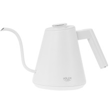 Elektrinis virdulys ADLER AD 1349w su ilgu snapeliu 1.0L Baltas Elektrinis virdulys ADLER AD 1349w su ilgu snapeliu 1.0L Baltas