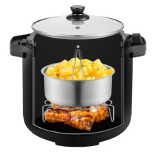 Concept Kulinarija CK8000 Daugiafunkcis puodas su oro gruzdintuvės funkcija 1500 W Juoda