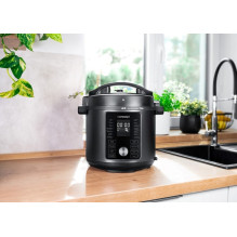 Concept Kulinarija CK8000 Daugiafunkcis puodas su oro gruzdintuvės funkcija 1500 W Juoda