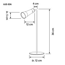 Activejet Daugiafunkcinė lempa AJE-IDA 4IN1 Activejet Daugiafunkcinė lempa AJE-IDA 4IN1
