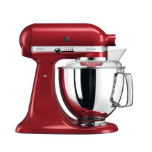 „KitchenAid Artisan 5KSM175PS“ virtuvinis kombainas, 300 W, 4,8 l, raudonas „KitchenAid Artisan 5KSM175PS“ virtuvinis kombainas, 300 W, 4,8 l, raudonas