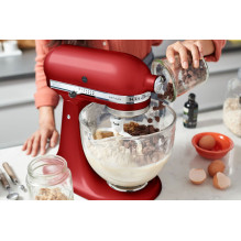 „KitchenAid Artisan 5KSM175PS“ virtuvinis kombainas, 300 W, 4,8 l, raudonas „KitchenAid Artisan 5KSM175PS“ virtuvinis kombainas, 300 W, 4,8 l, raudonas