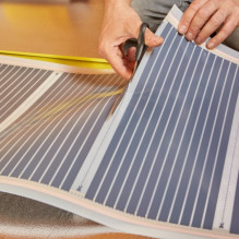 Infraraudonųjų spindulių šildymo plėvelė HEATVIS