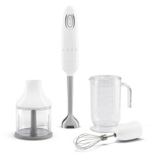 Hand Mixer - SMEG HBF03WHEU, 700W, 4 Speeds, Turbo Function, White