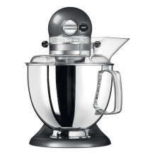 KitchenAid 5KSM175PSEMS Artisan maisto smulkintuvas 300 W 4,8 l sidabro spalvos KitchenAid 5KSM175PSEMS Artisan maisto smulkintuvas 300 W 4,8 l sidabro spalvos
