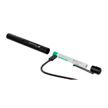Ledlenser P4R juodo rašiklio formos žibintuvėlis LED