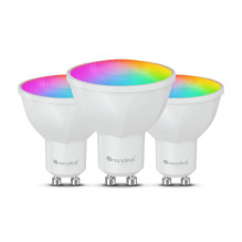 Nanoleaf Essentials Matter Wi-Fi GU10 Smart Bulb RGBCW 3pcs pack,
