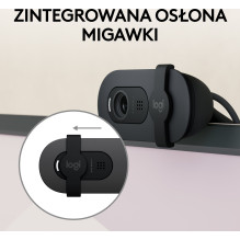 Logitech Webcam BRIO 100 black Schwarz (960-001585) (960001585)