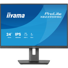 Iiyama ProLite XB2495WSC-B1 (61.1 cm (24 coliai), Black (matinis), WUXGA, IPS, HDMI, USB-C, USB-Hub, 100Hz ekranas) Iiyama ProLite XB2495WSC-B1 (61.1 cm (24 coliai), Black (matinis), WUXGA, IPS, HDMI, USB-C, USB-Hub, 100Hz ekranas)