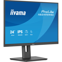 Iiyama ProLite XB2495WSC-B1 (61.1 cm (24 coliai), Black (matinis), WUXGA, IPS, HDMI, USB-C, USB-Hub, 100Hz ekranas) Iiyama ProLite XB2495WSC-B1 (61.1 cm (24 coliai), Black (matinis), WUXGA, IPS, HDMI, USB-C, USB-Hub, 100Hz ekranas)