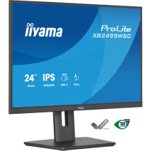 Iiyama ProLite XB2495WSC-B1 (61.1 cm (24 coliai), Black (matinis), WUXGA, IPS, HDMI, USB-C, USB-Hub, 100Hz ekranas) Iiyama ProLite XB2495WSC-B1 (61.1 cm (24 coliai), Black (matinis), WUXGA, IPS, HDMI, USB-C, USB-Hub, 100Hz ekranas)