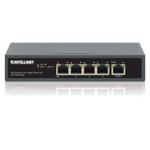 INTELLINET 4-Port Gigabit+1GE (PD) High PoE Switch INTELLINET 4-Port Gigabit+1GE (PD) High PoE Switch