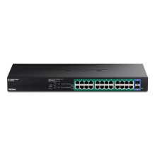 Switch TRENDnet 26-Port Gigabit EdgeSmart PoE+ jungiklis