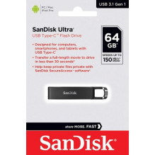 Sandisk 64GB Ultra USB-C Black Sandisk 64GB Ultra USB-C Black