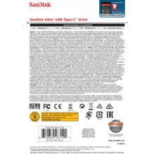 „Sandisk Ultra USB-C“ 64 GB, juodas