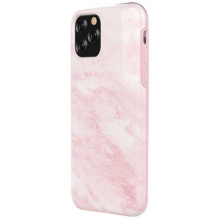 Devia „Marmurinis iPhone 11 Pro dėklas“, rožinis